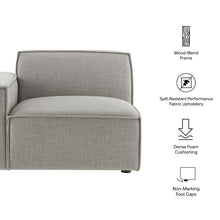 Load image into Gallery viewer, Restore Performance Fabric Upholstered Left-Facing Modular Lounge Chair by Modway
