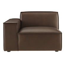 Load image into Gallery viewer, Restore Vegan Leather Left-Facing Modular Lounge Chair by Modway
