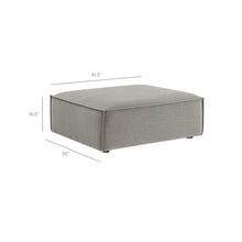 Load image into Gallery viewer, Restore Performance Fabric Upholstered Modular Ottoman by Modway
