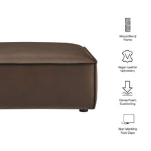 Load image into Gallery viewer, Restore Vegan Leather Modular Ottoman by Modway
