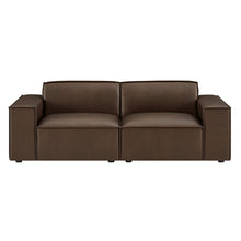 Load image into Gallery viewer, Restore 2-Piece Vegan Leather Modular Loveseat by Modway
