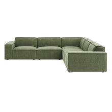 Load image into Gallery viewer, Restore 5-Piece Performance Fabric Upholstered Modular L-Shaped Sofa by Modway
