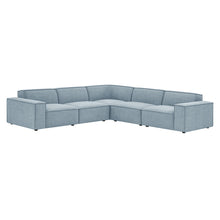 Load image into Gallery viewer, Restore 5-Piece Performance Fabric Upholstered Modular L-Shaped Sofa by Modway
