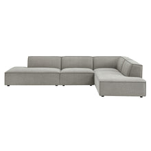 Load image into Gallery viewer, Restore 4-Piece Performance Fabric Upholstered Modular L-Shaped Armless Sectional Sofa by Modway
