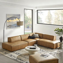 Load image into Gallery viewer, Restore 4-Piece Vegan Leather Modular L-Shaped Armless Sectional Sofa by Modway
