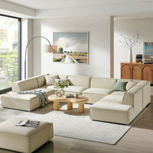 Load image into Gallery viewer, Restore 6-Piece Performance Fabric Upholstered U-Shaped Sectional Sofa by Modway
