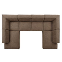 Load image into Gallery viewer, Restore 6-Piece Performance Fabric Upholstered U-Shaped Sectional Sofa by Modway
