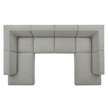 Load image into Gallery viewer, Restore 6-Piece Performance Fabric Upholstered U-Shaped Sectional Sofa by Modway
