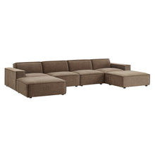 Load image into Gallery viewer, Restore 6-Piece Performance Fabric Upholstered Modular Sectional Sofa by Modway

