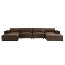 Load image into Gallery viewer, Restore 6-Piece Vegan Leather Modular Sectional Sofa by Modway
