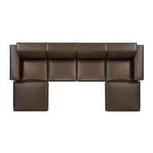 Load image into Gallery viewer, Restore 6-Piece Vegan Leather Modular Sectional Sofa by Modway
