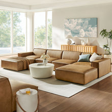 Load image into Gallery viewer, Restore 6-Piece Vegan Leather Modular Sectional Sofa by Modway
