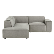 Load image into Gallery viewer, Restore 3-Piece Performance Fabric Upholstered Modular L-Shaped Sectional Sofa by Modway
