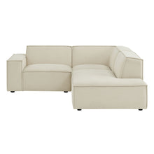 Load image into Gallery viewer, Restore 3-Piece Performance Fabric Upholstered Modular L-Shaped Sectional Sofa by Modway
