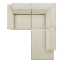 Load image into Gallery viewer, Restore 3-Piece Performance Fabric Upholstered Modular L-Shaped Sectional Sofa by Modway
