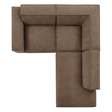 Load image into Gallery viewer, Restore 3-Piece Performance Fabric Upholstered Modular L-Shaped Sectional Sofa by Modway
