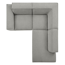 Load image into Gallery viewer, Restore 3-Piece Performance Fabric Upholstered Modular L-Shaped Sectional Sofa by Modway
