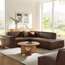 Load image into Gallery viewer, Restore 3-Piece Vegan Leather Modular L-Shaped Sectional Sofa by Modway
