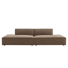 Load image into Gallery viewer, Restore 2-Piece Performance Fabric Upholstered Modular Loveseat by Modway
