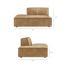 Load image into Gallery viewer, Restore 2-Piece Vegan Leather Modular Loveseat by Modway
