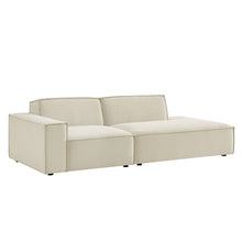 Load image into Gallery viewer, Restore 2-Piece Performance Fabric Upholstered Modular Loveseat by Modway
