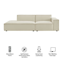 Load image into Gallery viewer, Restore 2-Piece Performance Fabric Upholstered Modular Loveseat by Modway
