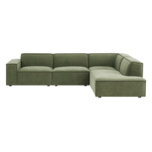 Load image into Gallery viewer, Restore 4-Piece Performance Fabric Upholstered Modular L-Shaped Sofa by Modway
