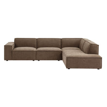Load image into Gallery viewer, Restore 4-Piece Performance Fabric Upholstered Modular L-Shaped Sofa by Modway

