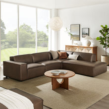 Load image into Gallery viewer, Restore 4-Piece Vegan Leather Modular L-Shaped Sofa by Modway
