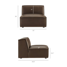 Load image into Gallery viewer, Restore 4-Piece Vegan Leather Modular L-Shaped Sofa by Modway
