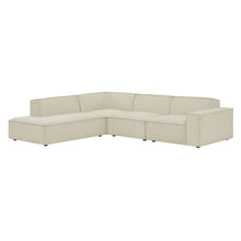 Load image into Gallery viewer, Restore 4-Piece Performance Fabric Upholstered Modular L-Shaped Sofa by Modway
