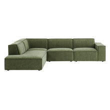 Load image into Gallery viewer, Restore 4-Piece Performance Fabric Upholstered Modular L-Shaped Sofa by Modway
