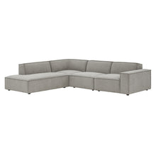 Load image into Gallery viewer, Restore 4-Piece Performance Fabric Upholstered Modular L-Shaped Sofa by Modway
