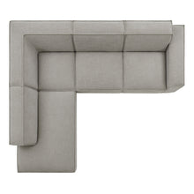 Load image into Gallery viewer, Restore 4-Piece Performance Fabric Upholstered Modular L-Shaped Sofa by Modway
