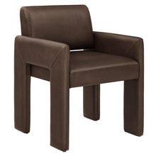 Load image into Gallery viewer, Daven Vegan Leather Dining Armchair by Modway
