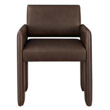 Load image into Gallery viewer, Daven Vegan Leather Dining Armchair by Modway
