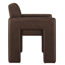 Load image into Gallery viewer, Daven Vegan Leather Dining Armchair by Modway
