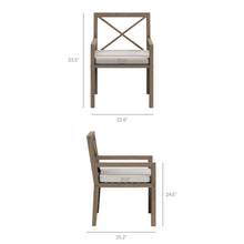Load image into Gallery viewer, Northlake 7-Piece Outdoor Patio Teak Wood Dining Set by Modway
