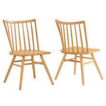 Load image into Gallery viewer, Alvar Spindle Back Dining Side Chairs Set of 2 by Modway
