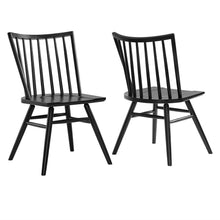 Load image into Gallery viewer, Alvar Spindle Back Dining Side Chairs Set of 2 by Modway
