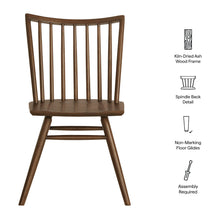 Load image into Gallery viewer, Alvar Spindle Back Dining Side Chairs Set of 2 by Modway

