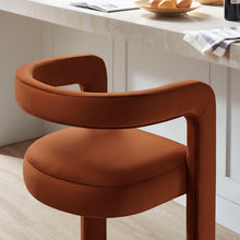 Load image into Gallery viewer, Winslow Performance Velvet Bar Stool Set of 2 by Modway
