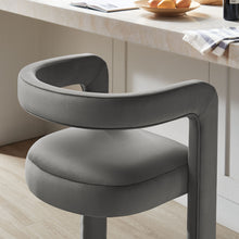 Load image into Gallery viewer, Winslow Performance Velvet Bar Stool Set of 2 by Modway
