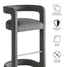 Load image into Gallery viewer, Winslow Performance Velvet Bar Stool Set of 2 by Modway
