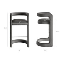 Load image into Gallery viewer, Winslow Performance Velvet Bar Stool Set of 2 by Modway
