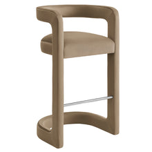 Load image into Gallery viewer, Winslow Performance Velvet Bar Stool Set of 2 by Modway

