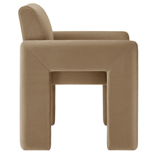 Load image into Gallery viewer, Daven Stain-Resistant Performance Velvet Dining Armchair by Modway
