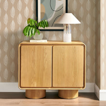 Load image into Gallery viewer, Lumo 2-Door Curved Wood Accent Cabinet by Modway
