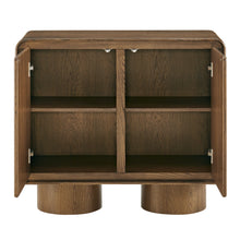 Load image into Gallery viewer, Lumo 2-Door Curved Wood Accent Cabinet by Modway
