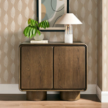 Load image into Gallery viewer, Lumo 2-Door Curved Wood Accent Cabinet by Modway
